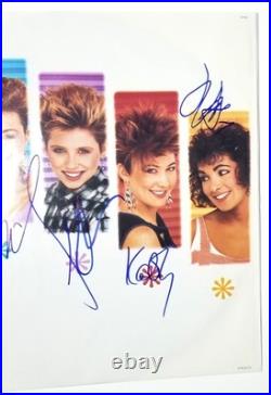 The Go-Go's SIGNED Talk Show Vinyl Record Album JSA LOA Autographed Carlisle +4