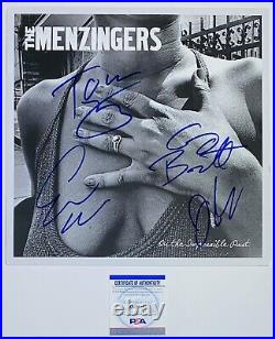 The Menzingers Band Signed Autographed Vinyl On Impossible Past Album with PSA COA