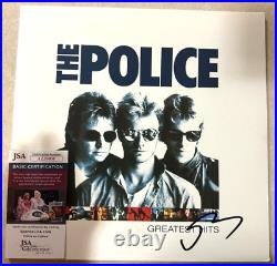 The Police STING Greatest Hits Signed 12' Vinyl Record Album JSA