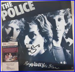 The Police STING Reggatta De Blanc Signed 12' Vinyl Record Album JSA