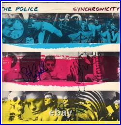The Police Signed Synchronicity Album LP