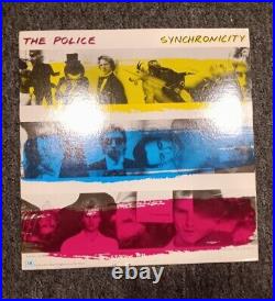 The Police Sting Summers Copeland Signed Autographed Synchronicity Vinyl Album