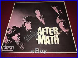 The Rolling Stones Signed Aftermath Lp Album Vinyl Keith Richards Proof