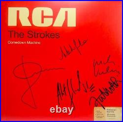 The Strokes Signed Autographed Vinyl Album Lp Comedown Machine Beckett Bas