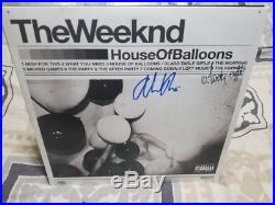 The Weeknd House of Balloons Autographed Vinyl Record Album with COA