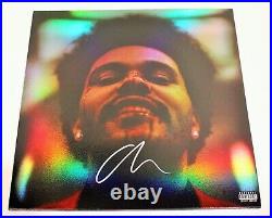 The Weeknd Signed After Hours Holographic Album Vinyl Record Lp Coa Abel Dawn Fm