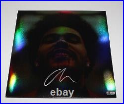 The Weeknd Signed After Hours Holographic Album Vinyl Record Lp Coa Abel Dawn Fm