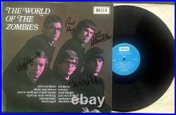The Zombies Authentic Hand Signed Vinyl Record Album LP Blunstone Argent