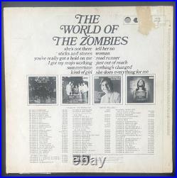 The Zombies Authentic Hand Signed Vinyl Record Album LP Blunstone Argent