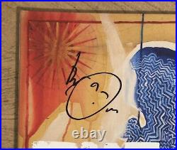 Thom Yorke Jonny Greenwood Tom Skinner THE SMILE Signed Vinyl LP BAS Beckett COA