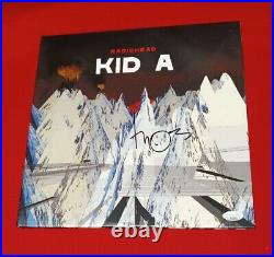 Thom Yorke RADIOHEAD KID A Vinyl Album Signed Autographed JSA