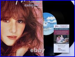 Tiffany Signed Autographed I Saw Him Standing There Vinyl Album Lp +jsa Coa