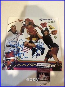 Tlc Signed Autograph Vinyl Album Jsa Coa On The Tip Record Chili Tboz