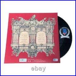 Tobias Forge Signed Autograph Ghost Album Lp Vinyl Bas Beckett