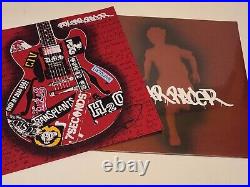 Tom Delonge Signed Boxcar Racer Poster & LP Vinyl Album Blink-182 Signed Auto