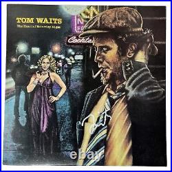 Tom Waits Signed The Heart of Saturday Night Vinyl Album LP Autograph BAS COA