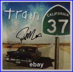 Train Pat Monahan Signed Autograph JSA Vinyl Record Album California 37
