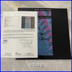 Trent Reznor NIN Signed Pretty Hate Machine Record Album With Vinyl (JSA LOA) Bold