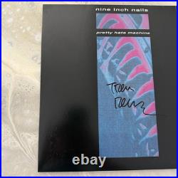Trent Reznor NIN Signed Pretty Hate Machine Record Album With Vinyl (JSA LOA) Bold