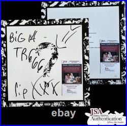 Trippie Redd Signed Vinyl Album RIP XXXTENTACION Inscription Juice JSA COA