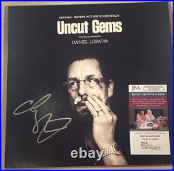 Uncut Gems ADAM SANDLER Signed 12' Vinyl Record Album JSA