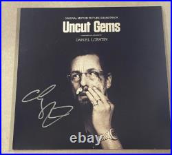 Uncut Gems ADAM SANDLER Signed 12' Vinyl Record Album JSA