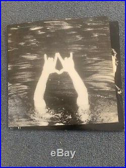Van Halen Autographed Vinyl Cover Album OU182 Eddie Alex Hagar Michael Rare V163