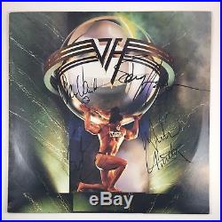 Van Halen Eddie Alex Sammy Hagar Signed Autographed 5150 Vinyl Album COA
