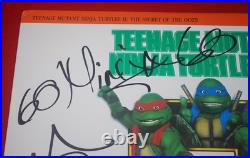 Vanilla Ice Signed Vinyl Album TMNT II SECRET OF THE OOZE BAS COA BV81449