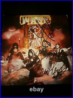 WASP Signed Blackie Lawless Vinyl Record W. A. S. P Album