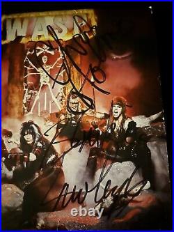 WASP Signed Blackie Lawless Vinyl Record W. A. S. P Album