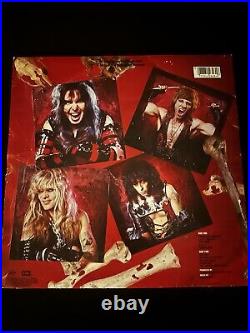 WASP Signed Blackie Lawless Vinyl Record W. A. S. P Album