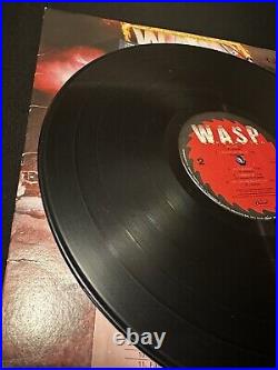 WASP Signed Blackie Lawless Vinyl Record W. A. S. P Album