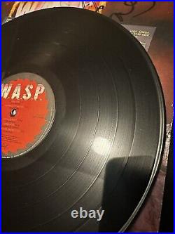 WASP Signed Blackie Lawless Vinyl Record W. A. S. P Album