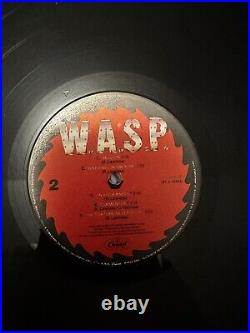 WASP Signed Blackie Lawless Vinyl Record W. A. S. P Album