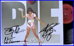 Warrant Hand Signed Autographed Cherry Pie Vinyl Album Lp +jsa Coa