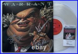 Warrant Hand Signed Autographed Dirty Rotten. Vinyl Album Lp +jsa Coa