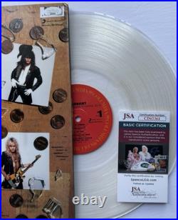 Warrant Hand Signed Autographed Dirty Rotten. Vinyl Album Lp +jsa Coa