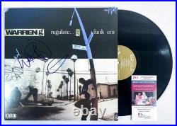 Warren G Signed Autographed REGULATE G FUNK ERA Vinyl Album EXACT Proof JSA