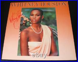 Whitney Houston Signed Self Titled Debut Vinyl Album LP Autographed PSA DNA
