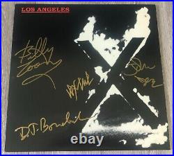 X Full Band Signed Autograph Los Angeles Vinyl Record Album Lp Exene Cervenka +3