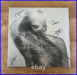 YOUNG THE GIANT signed vinyl album MIND OVER MATTER SAMEER GADHIA 2