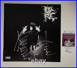 Yeat Rapper Signed Lyfe Vinyl Lp Record Album+ Jsa Coa