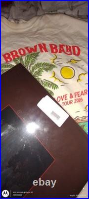 ZAC BROWN SIGNED LOVE AND FEAR VINYL ALBUM COUNTRY BAND Columbus Ohio Concert