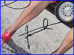 ZZ TOP LEGS Autographed Signed Vinyl Album Framed with COA