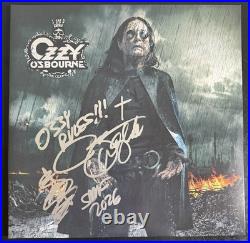 Zakk Wylde Signed Ozzy Osbourne'black Rain' Vinyl Record Album Lp Jsa Coa